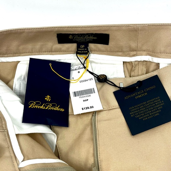 Brooks Brothers Advantage Chino Stretch, wrinkle free, size 0P - Picture 4 of 11